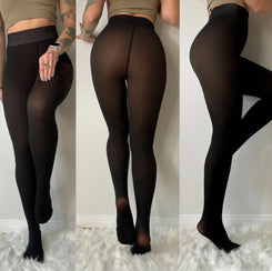 Collant Polaire Élégant – Taille Unique et Confort Absolu 🇫🇷