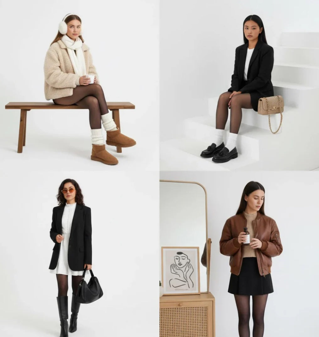 Polaruxe™ – Leggings Termici Modellanti con Cucitura Strutturante