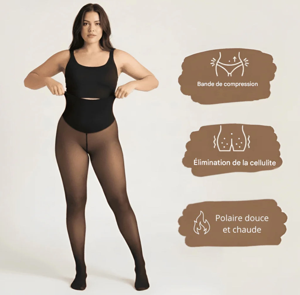 Polaruxe™ – Leggings Termici Modellanti con Cucitura Strutturante