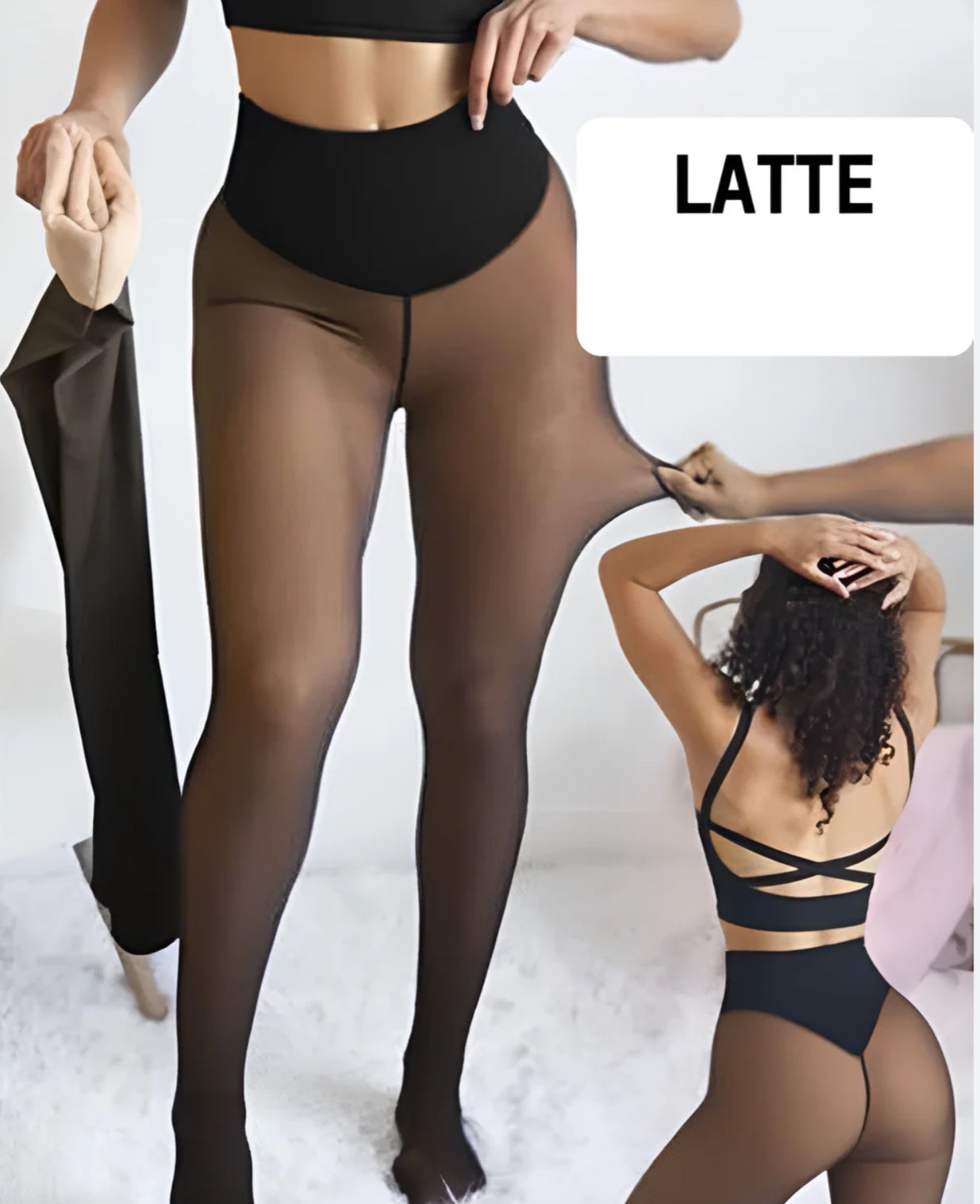 Polaruxe™ – Leggings Termici Modellanti con Cucitura Strutturante