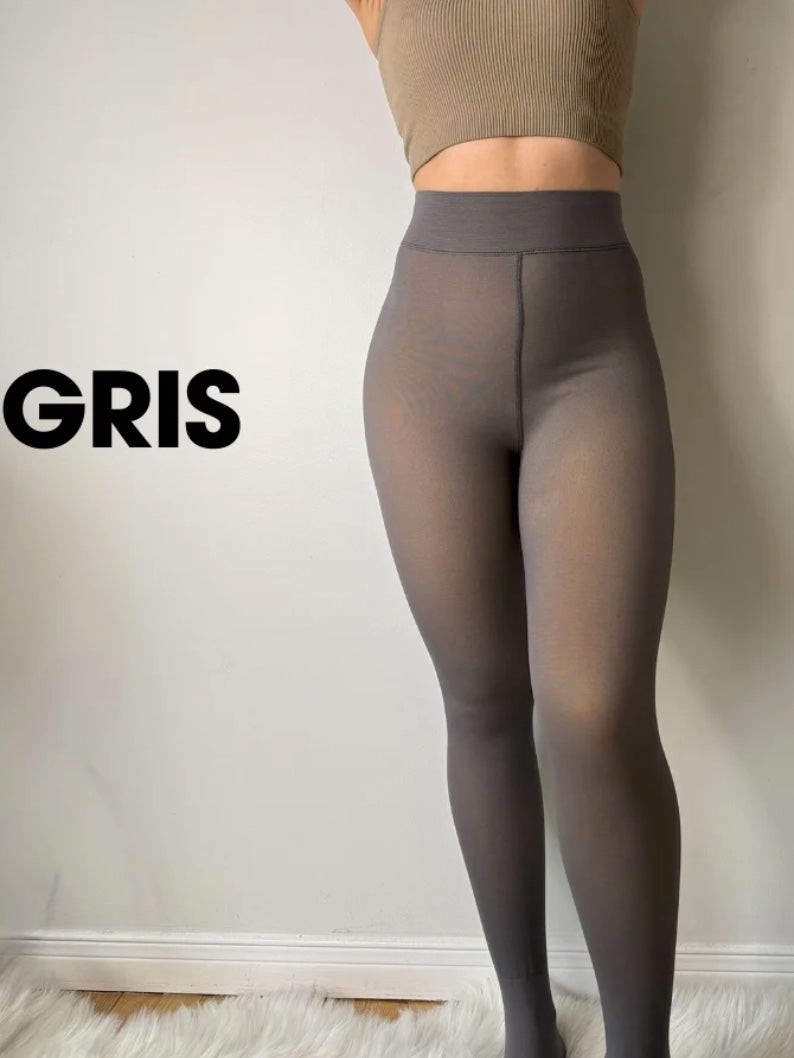 Collant Polaire Élégant – Taille Unique et Confort Absolu 🇫🇷